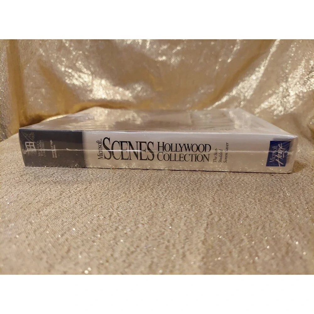 Microsoft Scenes Hollywood Collection Screen Saver Vintage Rare New NOS 1994